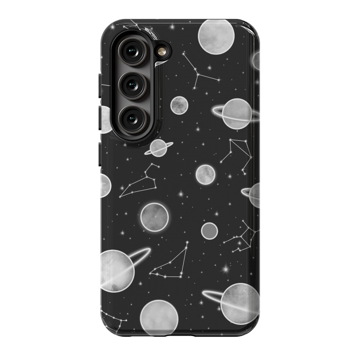Galaxy S23 StrongFit Aesthetic black&white space by Jms