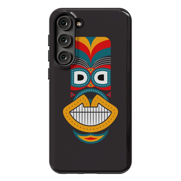 Galaxy S23 Plus StrongFit Colorful Tikki by TMSarts