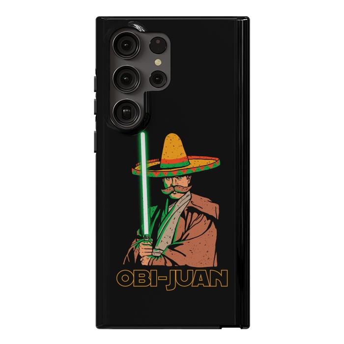 Galaxy S23 Ultra StrongFit Obi Juan Funny Mexican Sombrero Cinco de Mayo by Vó Maria