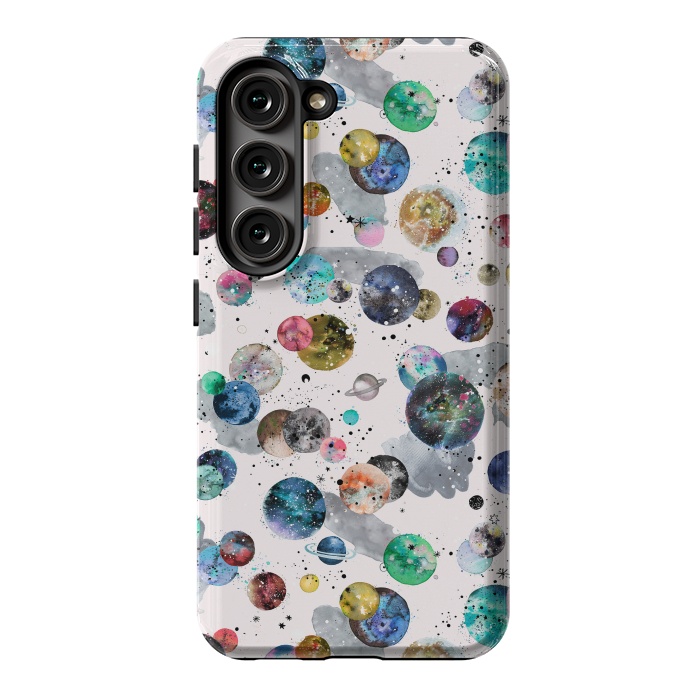 Galaxy S23 StrongFit Space Planets by Ninola Design