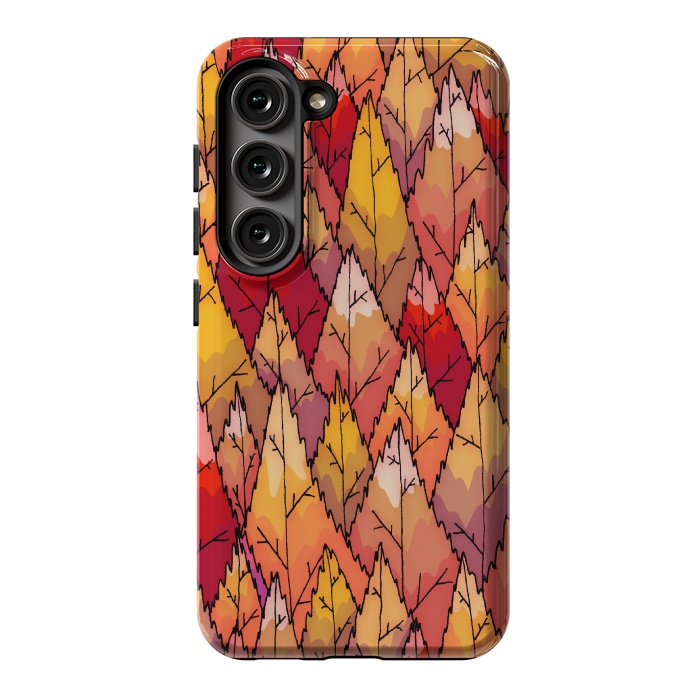 Galaxy S23 StrongFit The autumnal woodland  by Steve Wade (Swade)