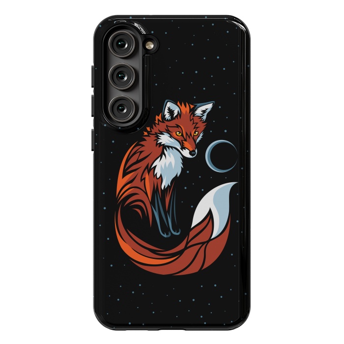 Galaxy S23 Plus StrongFit Tribal Fox by Alberto