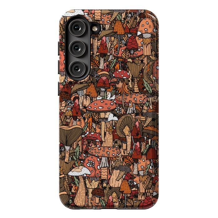 Galaxy S23 Plus StrongFit Autumnal Mushrooms by Steve Wade (Swade)
