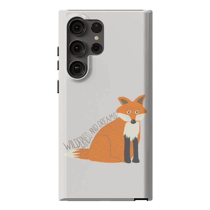 Galaxy S23 Ultra StrongFit Wilderness and Dreams Fox by Edith May