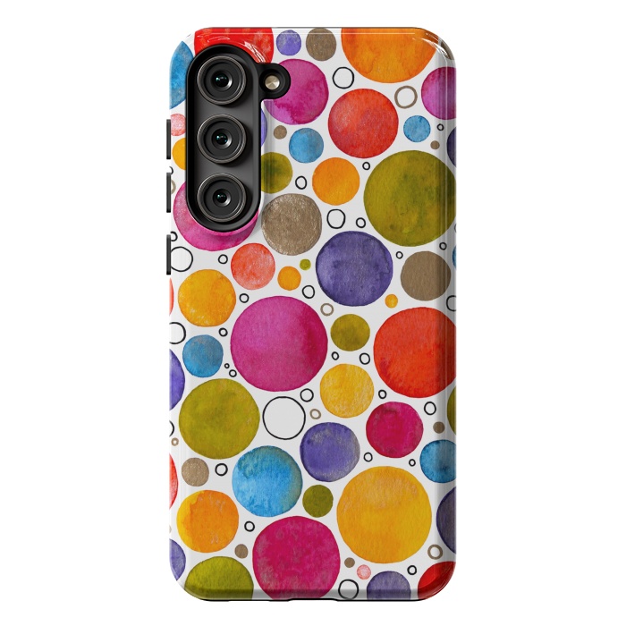 Galaxy S23 Plus StrongFit That's It, I'm Going Dotty by Paula Ohreen