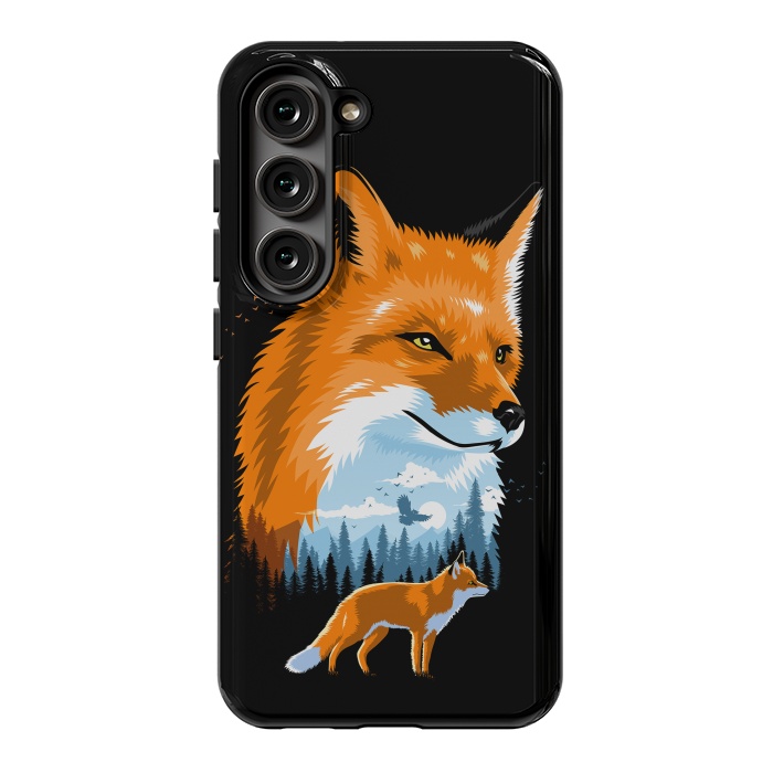 Galaxy S23 StrongFit Fox in forest by Alberto