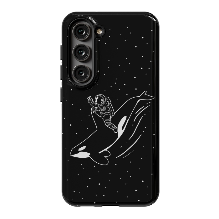 Galaxy S23 StrongFit Killer Whale Astronaut by Alberto