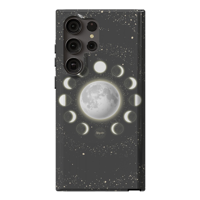 Galaxy S23 Ultra StrongFit Telescope Dreamy Shine-Phases of the Moon by ''CVogiatzi.