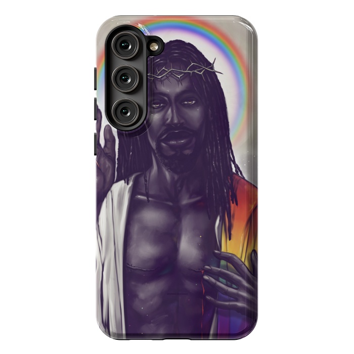 Galaxy S23 Plus StrongFit Jesus by Draco