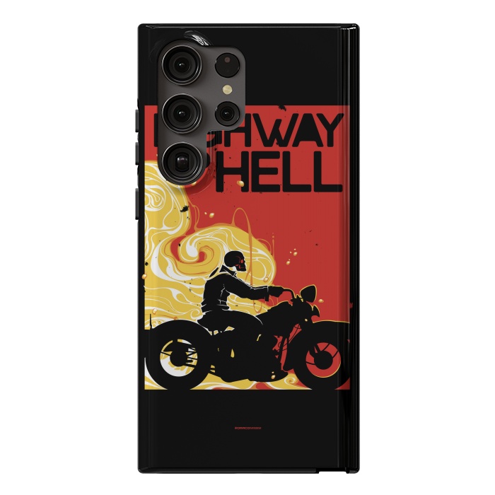 Galaxy S23 Ultra StrongFit Highway to Hell 1 by Draco