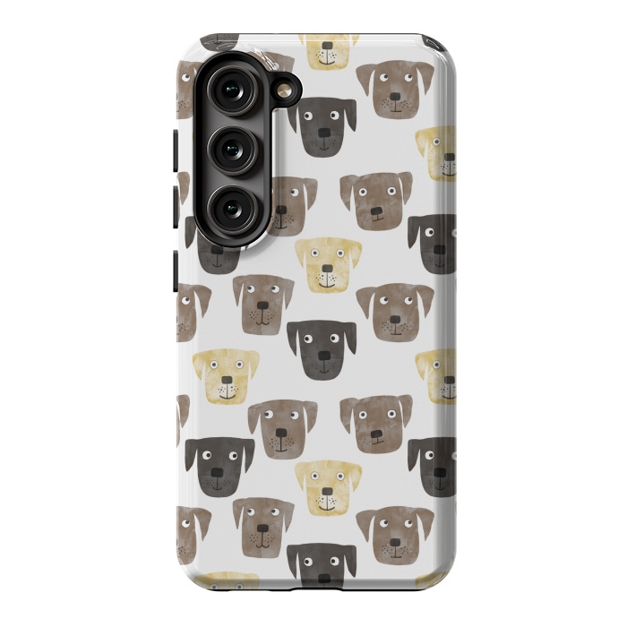 Galaxy S23 StrongFit Labrador Retriever Dogs by Nic Squirrell