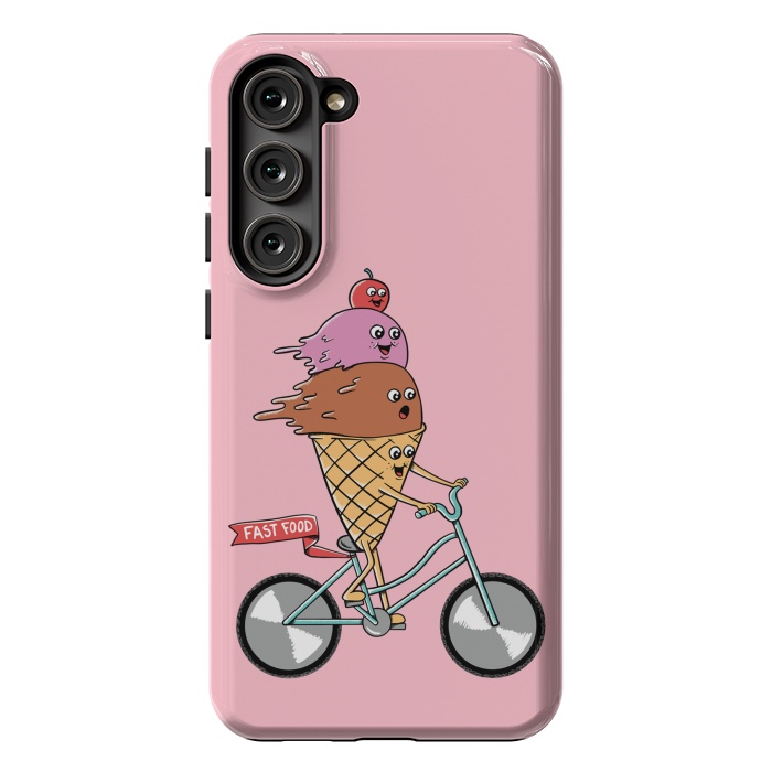 Galaxy S23 Plus StrongFit Ice cream fast food rose by Coffee Man