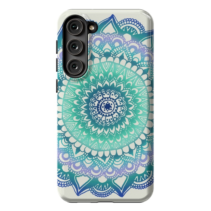 Galaxy S23 Plus StrongFit Deep Forest Flower by Tangerine-Tane