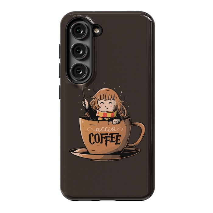 Galaxy S23 StrongFit Accio Coffee by eduely