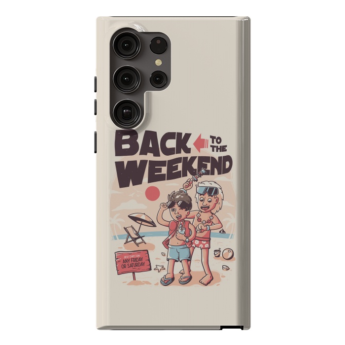Galaxy S23 Ultra StrongFit Back to the Weekend by eduely