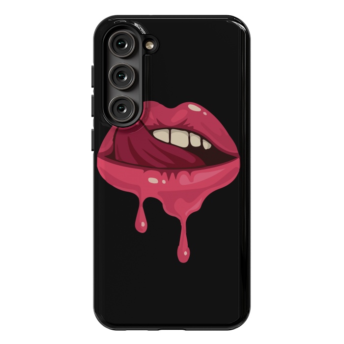 Galaxy S23 Plus StrongFit crazy lips 2 by MALLIKA