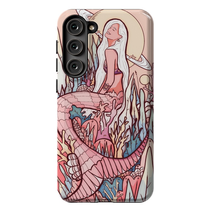 Galaxy S23 Plus StrongFit A mermaid from another world by Steve Wade (Swade)