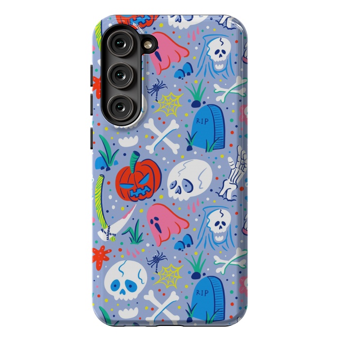 Galaxy S23 Plus StrongFit Horror Pattern by Afif Quilimo
