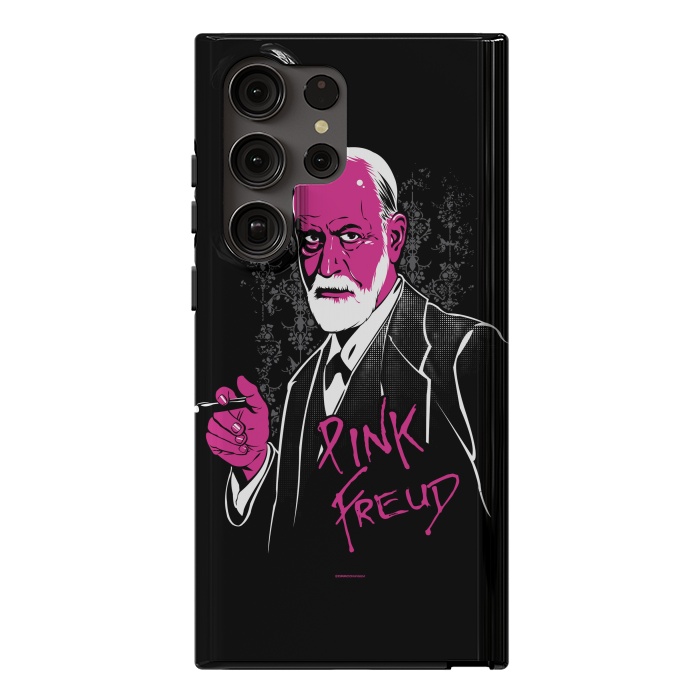 Galaxy S23 Ultra StrongFit Pink Freud by Draco