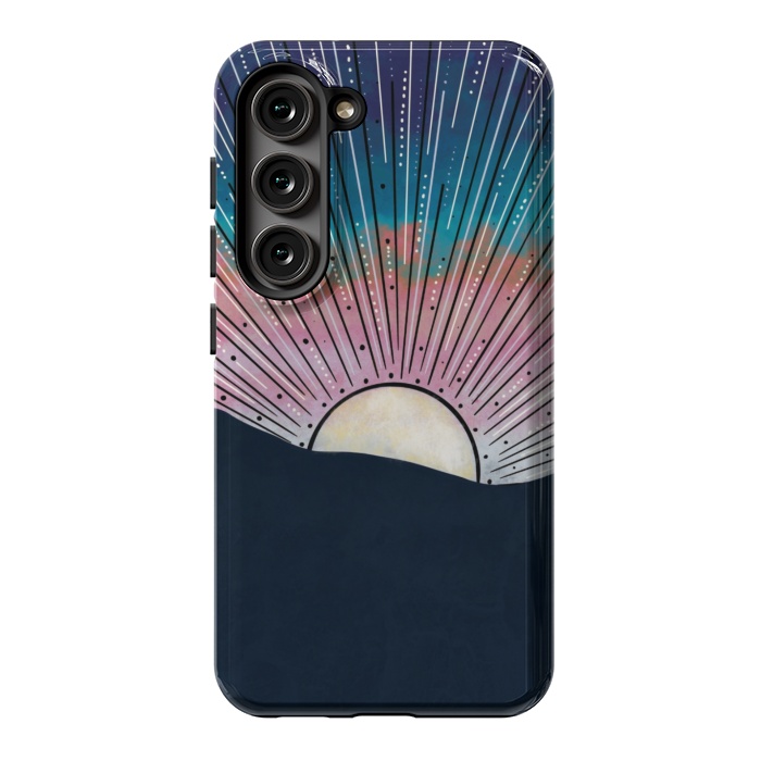 Galaxy S23 StrongFit Sunrise  by Rose Halsey