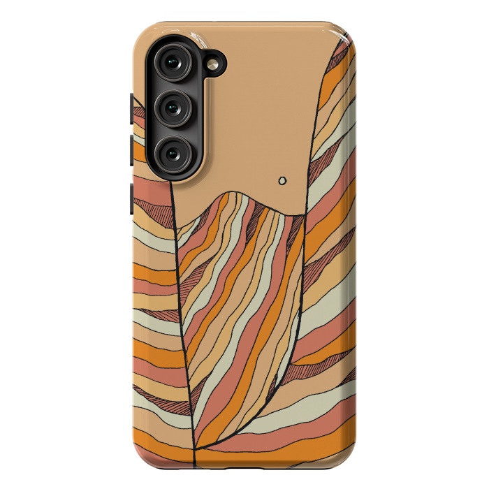 Galaxy S23 Plus StrongFit The round sand hills by Steve Wade (Swade)