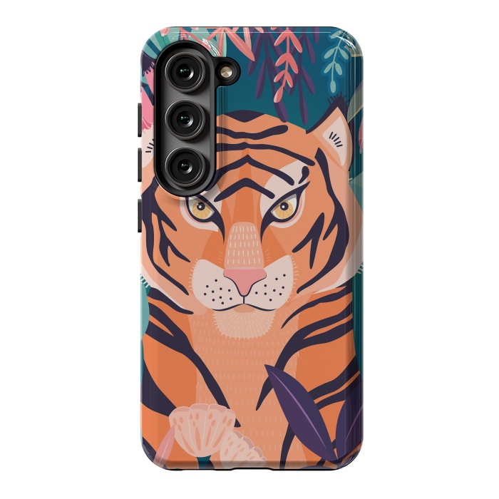 Galaxy S23 StrongFit Tiger in nature by Jelena Obradovic