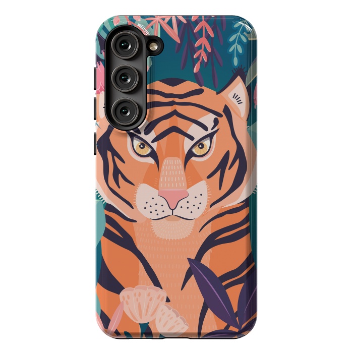 Galaxy S23 Plus StrongFit Tiger in nature by Jelena Obradovic