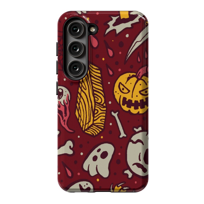 Galaxy S23 StrongFit Horror Pattern 1 by Afif Quilimo