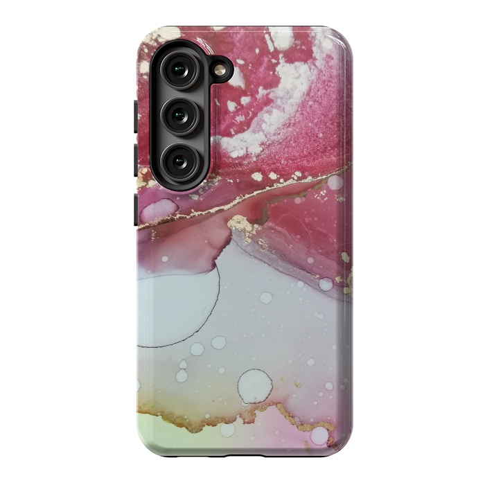 Galaxy S23 StrongFit Berry Sorbet by ArtsCase