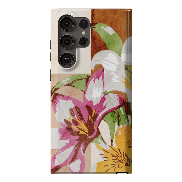 Galaxy S23 Ultra StrongFit Floral Insiration by Creativeaxle