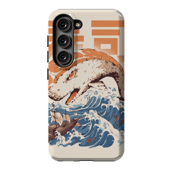 Galaxy S23 StrongFit Moby Sushi by Ilustrata