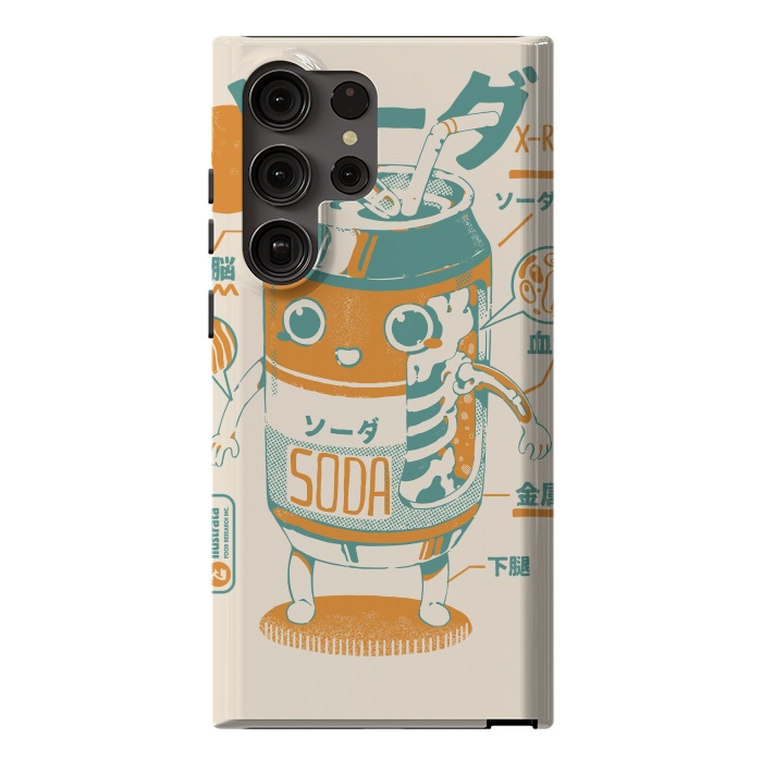 Galaxy S23 Ultra StrongFit Soda Can X-Ray by Ilustrata