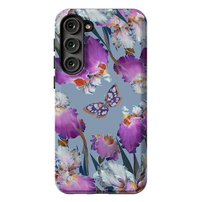Galaxy S23 Plus StrongFit purple lilac flowers by haroulita