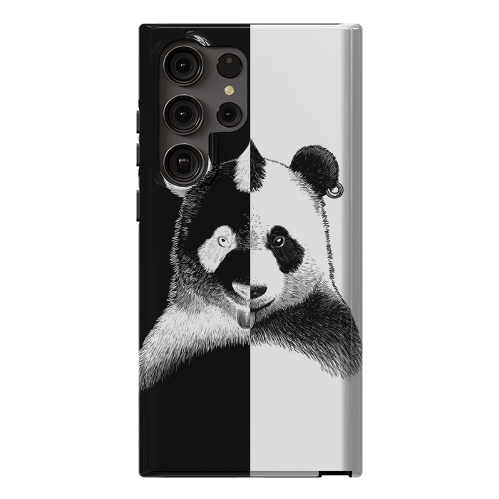 Galaxy S23 Ultra StrongFit Panda negative by Alberto