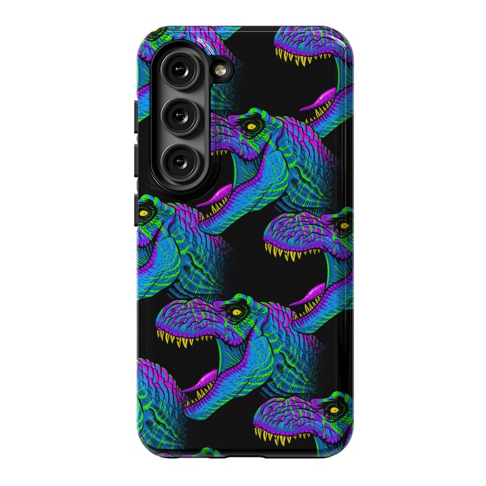 Galaxy S23 StrongFit psychedelic rex by Alberto