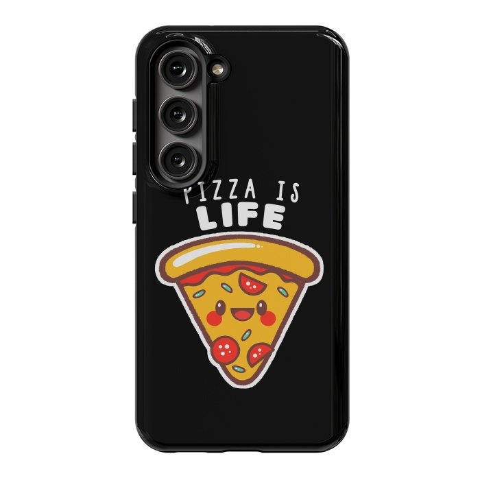 Galaxy S23 StrongFit Pizza is Life by eduely
