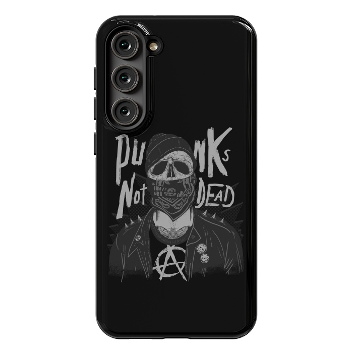 Galaxy S23 Plus StrongFit Punk Skull by eduely