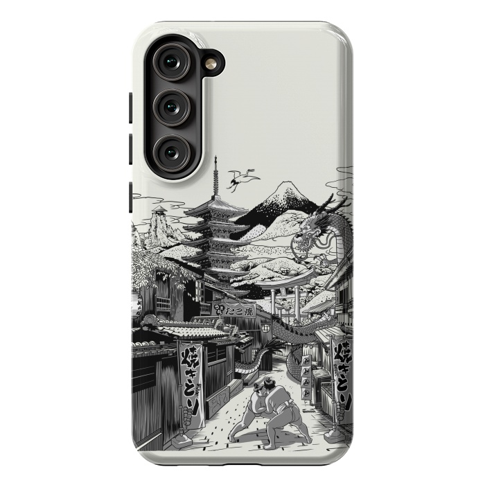 Galaxy S23 Plus StrongFit Alley in Japan with Dragon by Alberto