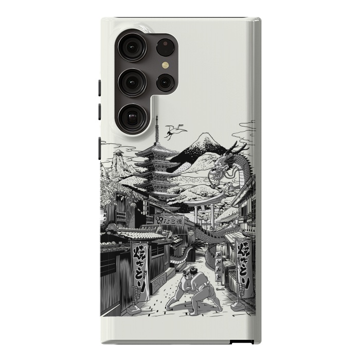Galaxy S23 Ultra StrongFit Alley in Japan with Dragon by Alberto