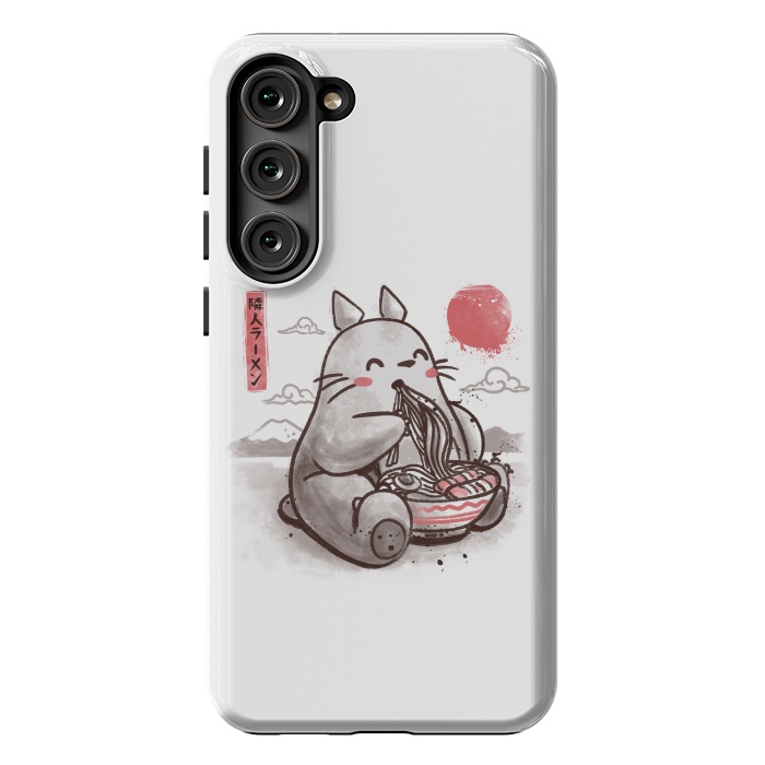 Galaxy S23 Plus StrongFit Ramen Neighbor Cute Funny Gift by eduely