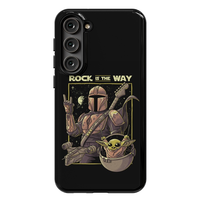 Galaxy S23 Plus StrongFit Rock is the Way Funny Cute Music Gift by eduely