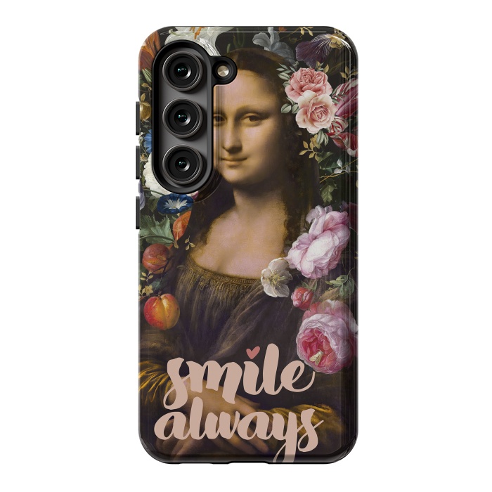 Galaxy S23 StrongFit Smile Always, Mona Lisa by amini54