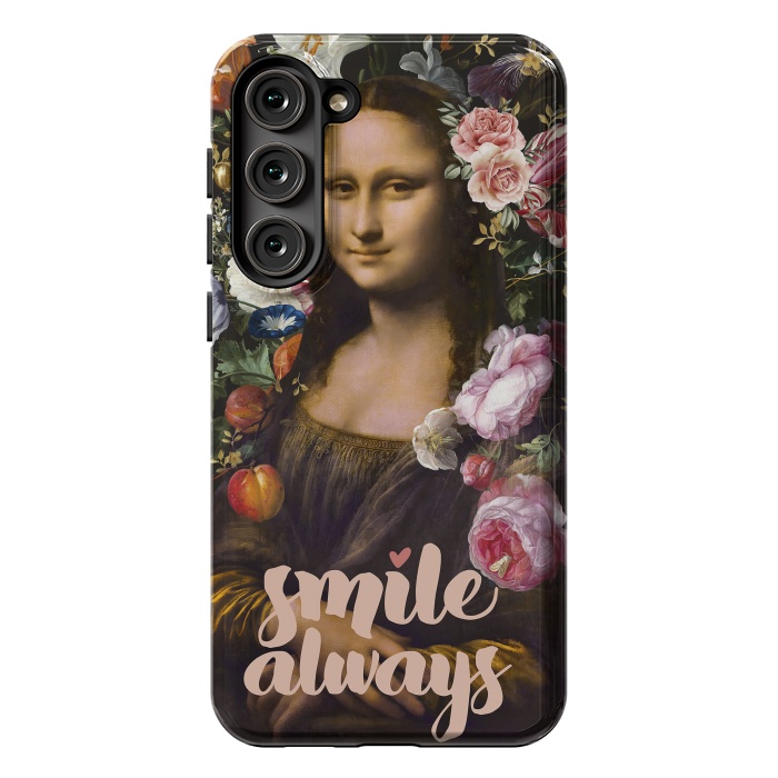 Galaxy S23 Plus StrongFit Smile Always, Mona Lisa by amini54