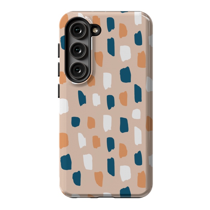 Galaxy S23 StrongFit Natural Terrazzo by Creativeaxle
