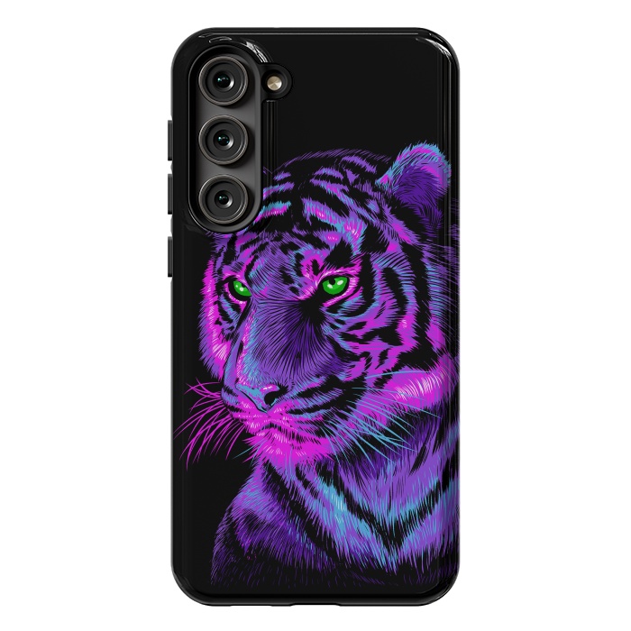 Galaxy S23 Plus StrongFit Lilac tiger by Alberto
