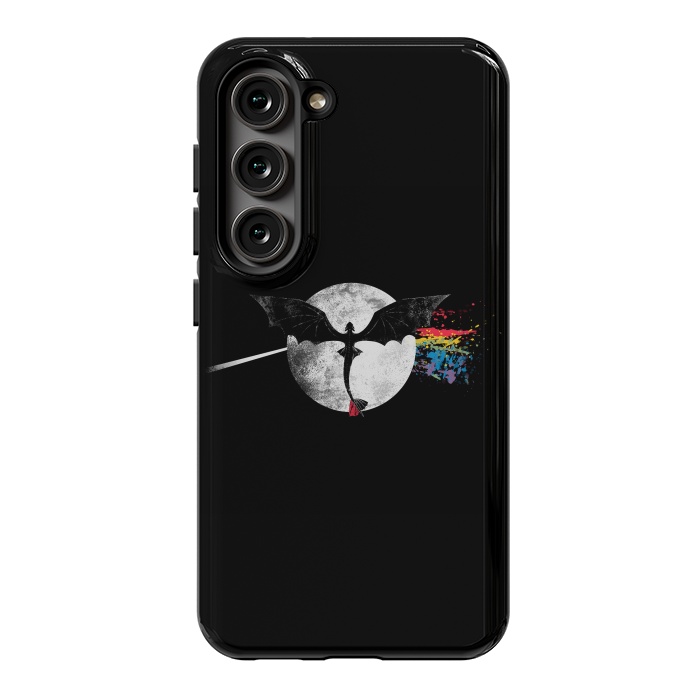 Galaxy S23 StrongFit Dragon Side of the Moon Cute Funny Gift by eduely