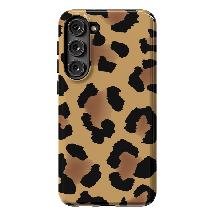 Galaxy S23 Plus StrongFit Brown Animal Print by ArtsCase