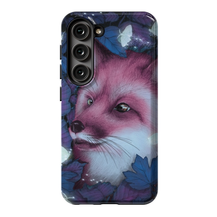 Galaxy S23 StrongFit Fox in the Midnight Forest by ECMazur 