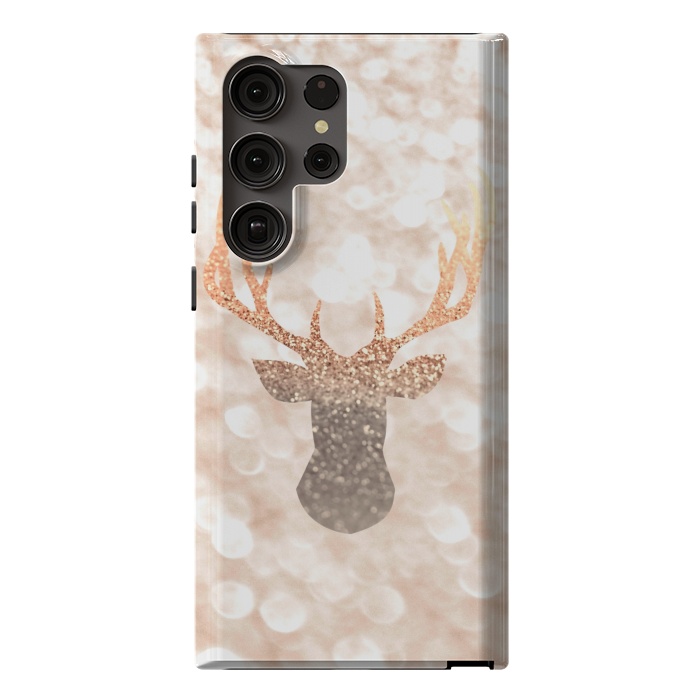 Galaxy S23 Ultra StrongFit CHAMPAGNER SANDY  STAG by Monika Strigel