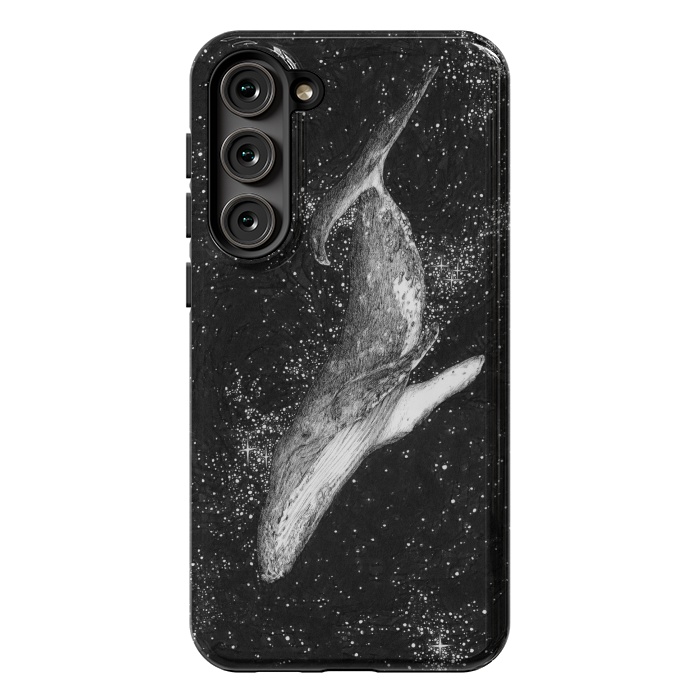 Galaxy S23 Plus StrongFit Magic Ocean Whale by ECMazur 